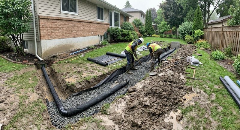 Porch Drainage Installation in Tuscaloosa, AL