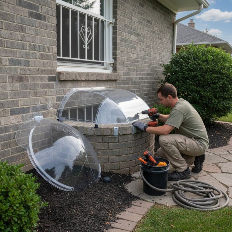 Window Well Cover Installation in Denver County, CO